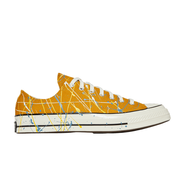 Converse Chuck 70 Low 'Paint Splatter - Sunflower Gold' Sunflower Gold/Egret