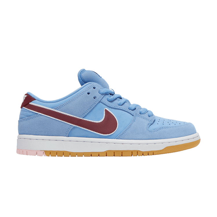 Nike Dunk Low Premium SB 'Philadelphia Phillies' Valour Blue/Team Maroon/White/Gum