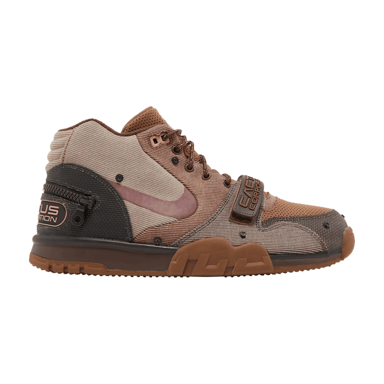 Travis Scott x Nike Air Trainer 1 SP 'Chocolate' Light Chocolate/Rust Pink/Archaeo Brown