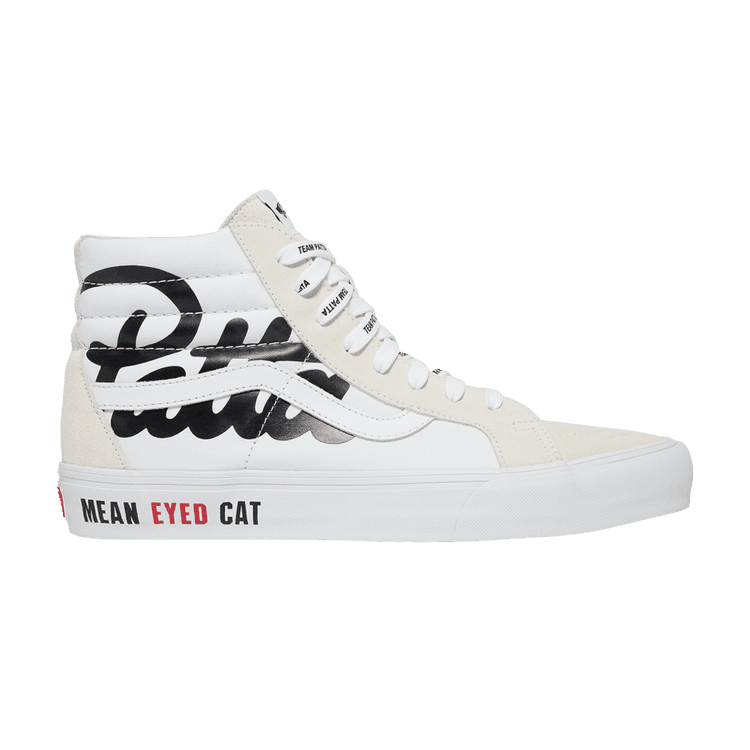 Patta x Vans Vault Sk8-Hi Reissue VLT LX 'Mean Eyed Cat - White' White/Black