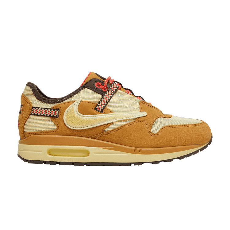 Travis Scott x Nike Air Max 1 'Wheat' Wheat/Lemon Drop/Baroque Brown