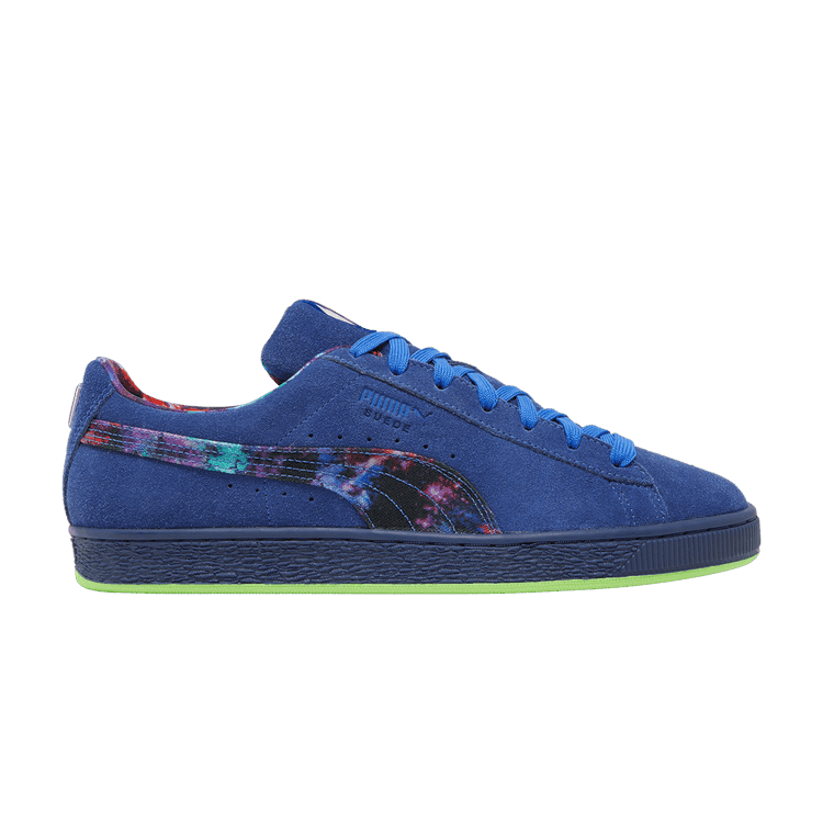 LaMelo Ball x Puma Suede Classic 21 'Galaxy' Elektro Blue/Dazzling Blue
