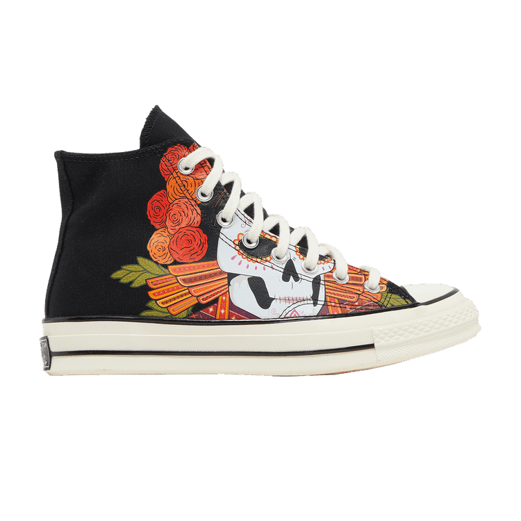 Converse Chuck 70 High 'Dia de los Muertos - Black' Black/Multi/Egret