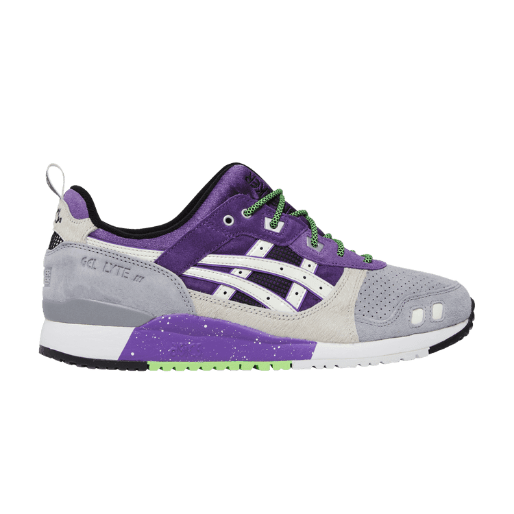 atmos x Sneaker Freaker x ASICS Gel Lyte 3 'Alley Cats' Sheet Rock/Gentry Purple