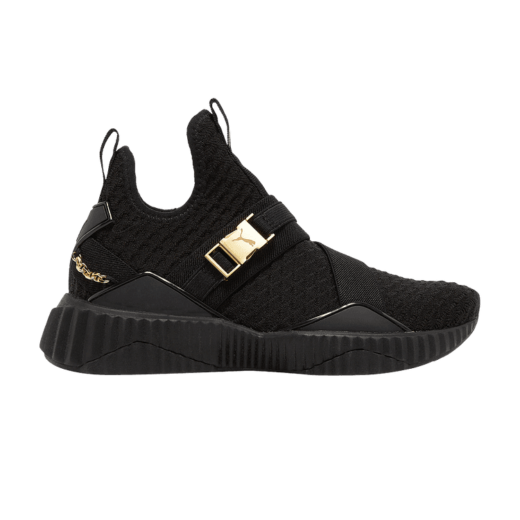Puma Wmns Defy Mid 'Black Gold' Black/Gold