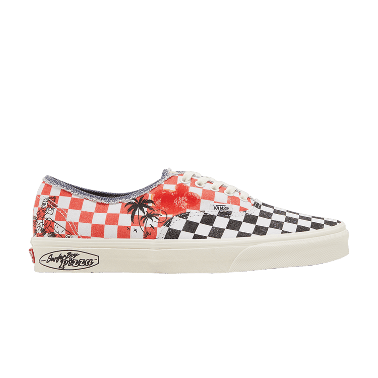Stranger Things x Vans Authentic 'Surfer Boy Pizza' Multi/Marshmallow