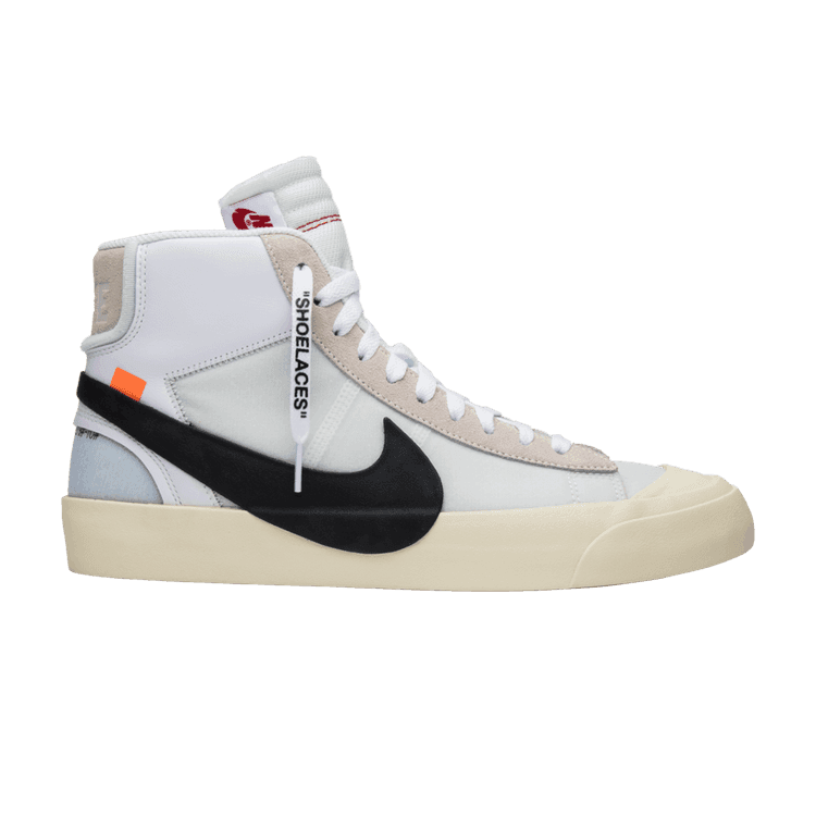 Off-White x Nike Blazer Mid 'The Ten' White/Black-Muslin