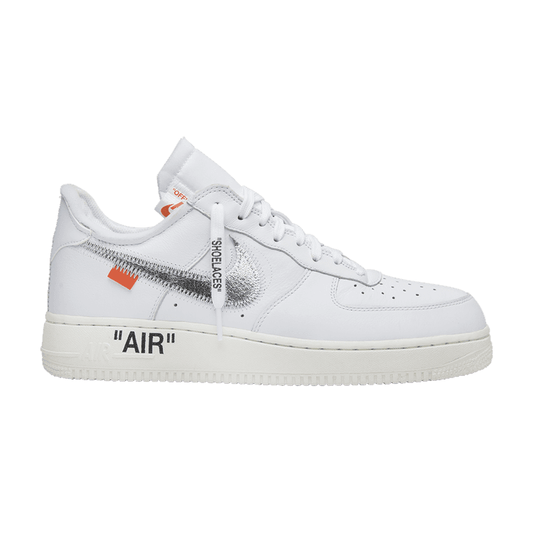 Off-White x Nike Air Force 1 'ComplexCon Exclusive' White/Metallic Silver-Sail