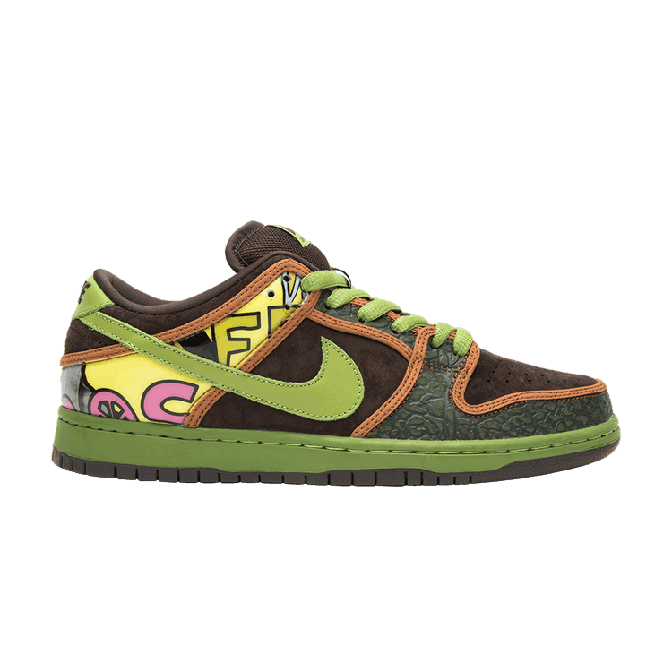 Nike Dunk Low Premium SB QS 'De La Soul' Safari/Altitude Green/Baroque Brown