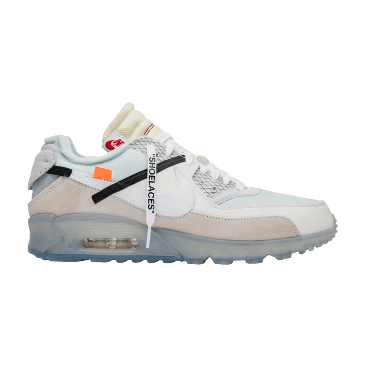 Off-White x Nike Air Max 90 'The Ten' Sail/White/Muslin
