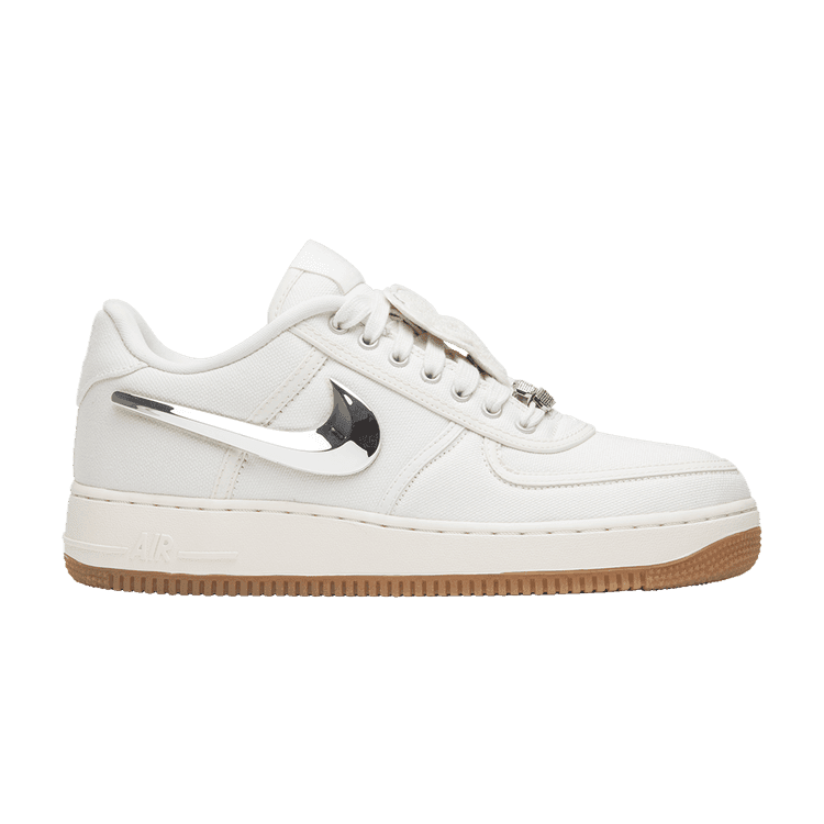 Travis Scott x Nike Air Force 1 'Sail' Sail/Gum Light Brown/Sail