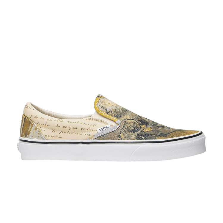 Vincent Van Gogh x Vans Slip-On 'Skull' Skull/True White