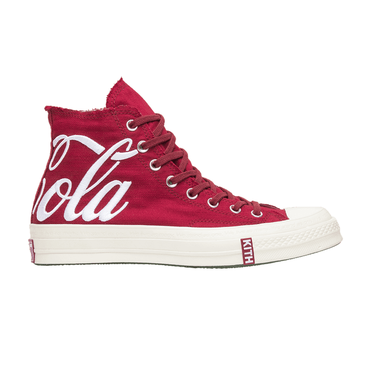 Kith x Coca-Cola x Converse Chuck 70 Hi 'America' Red/White