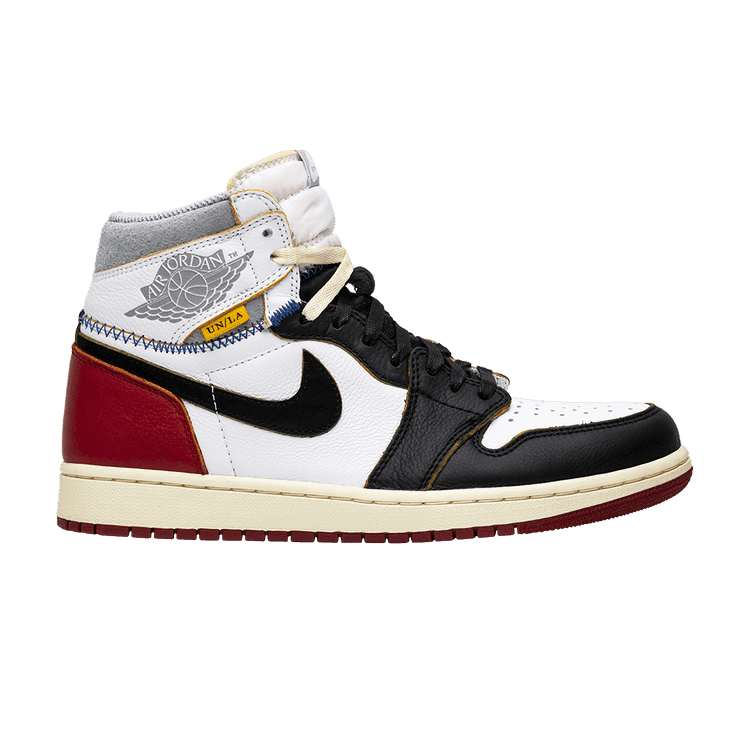 Union LA x Air Jordan 1 Retro High NRG 'Black Toe' White/Black/Varsity Red/Wolf Grey