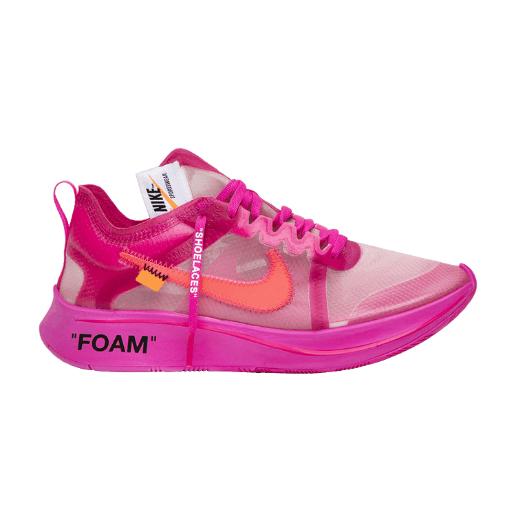 Off-White x Nike Zoom Fly SP 'Tulip Pink' Tulip Pink/Racer Pink