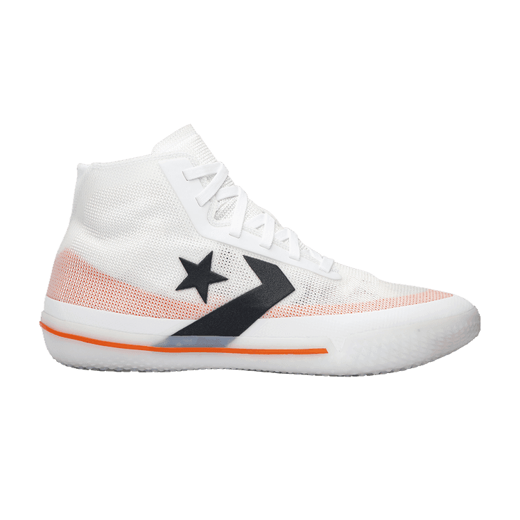 Converse All Star Pro BB 'White' White/Bold Mandarin/Black