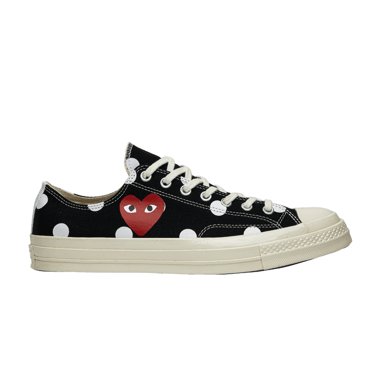 Comme des Garçons x Converse Chuck Taylor All Star 70 Low 'Polka Dot' Black/White/Egret