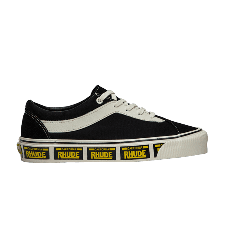 Rhude x Vans Bold Ni 'Black' Black/True White/Yellow