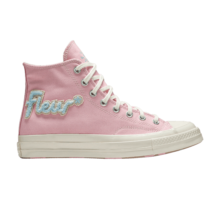 Golf Le Fleur x Converse Chuck 70 Chenille 'Almond Blossom' Almond Blossom/Egret/Blue Glow