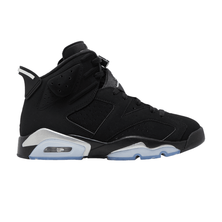 Air Jordan 6 Retro 'Chrome' Black/Metallic Silver/Black