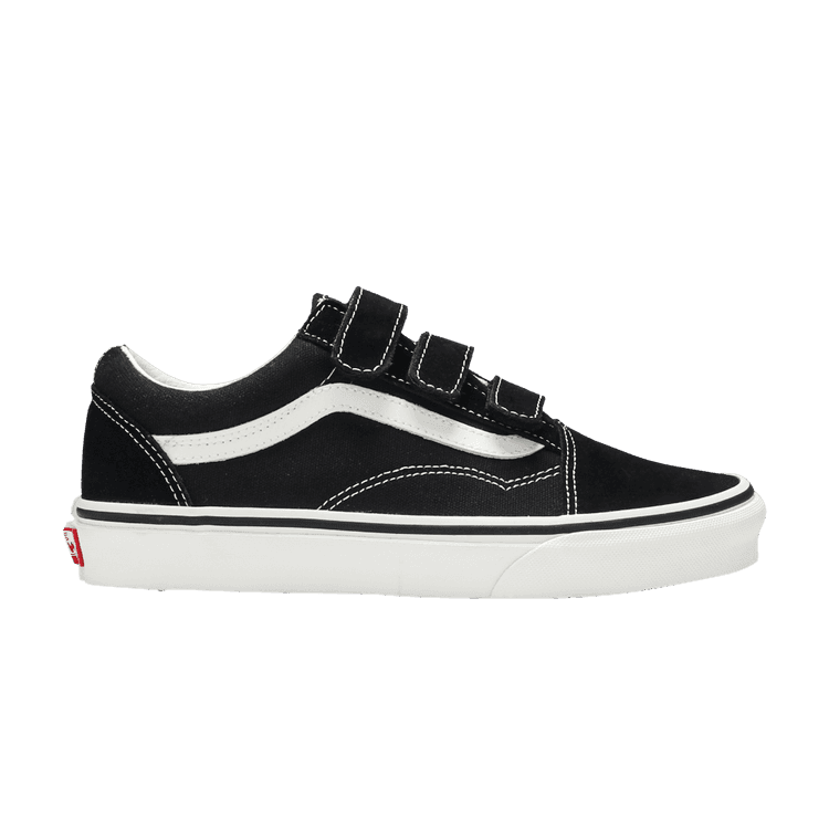 Vans Old Skool Velcro 'Suede' Black/True White