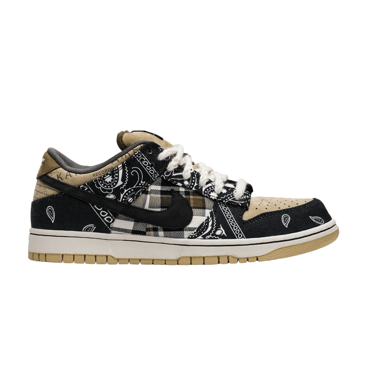 Travis Scott x Nike SB Dunk Low PRM QS 'Cactus Jack - Special Box' Black/Parachute Beige/Petra Brown
