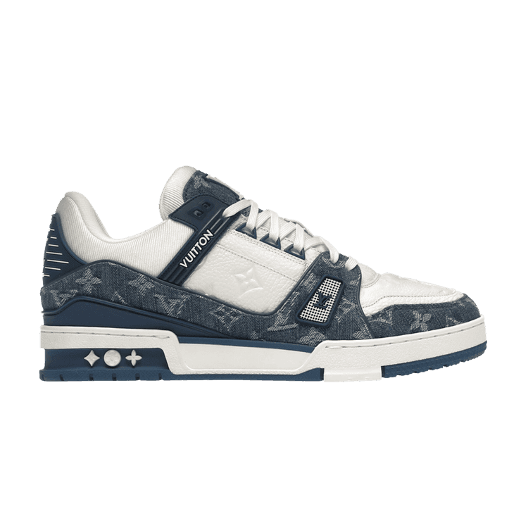 Louis Vuitton Trainer Low 'Monogram Denim' White/Blue