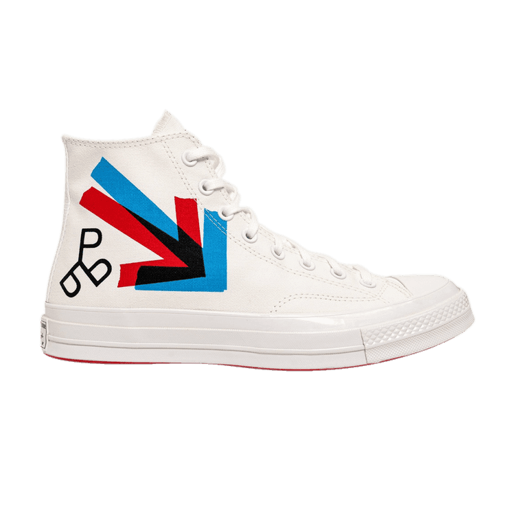 Patta x Experimental Jetset x Converse Chuck 70 High 'Patta Psychogeographic Practice' White/Fiery Red/Diva Blue
