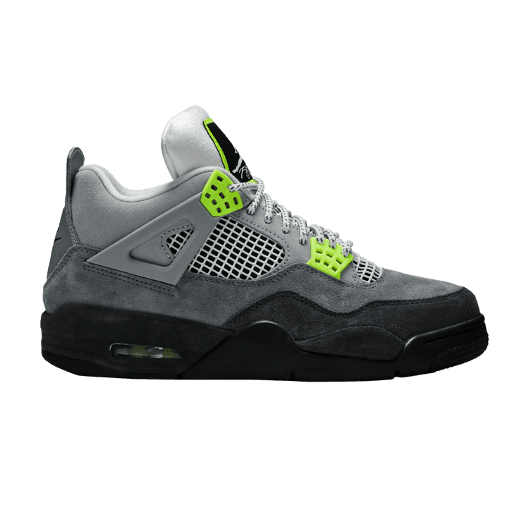 Air Jordan 4 Retro SE 'Neon 95' Cool Grey/Volt/Wolf Grey/Anthracite