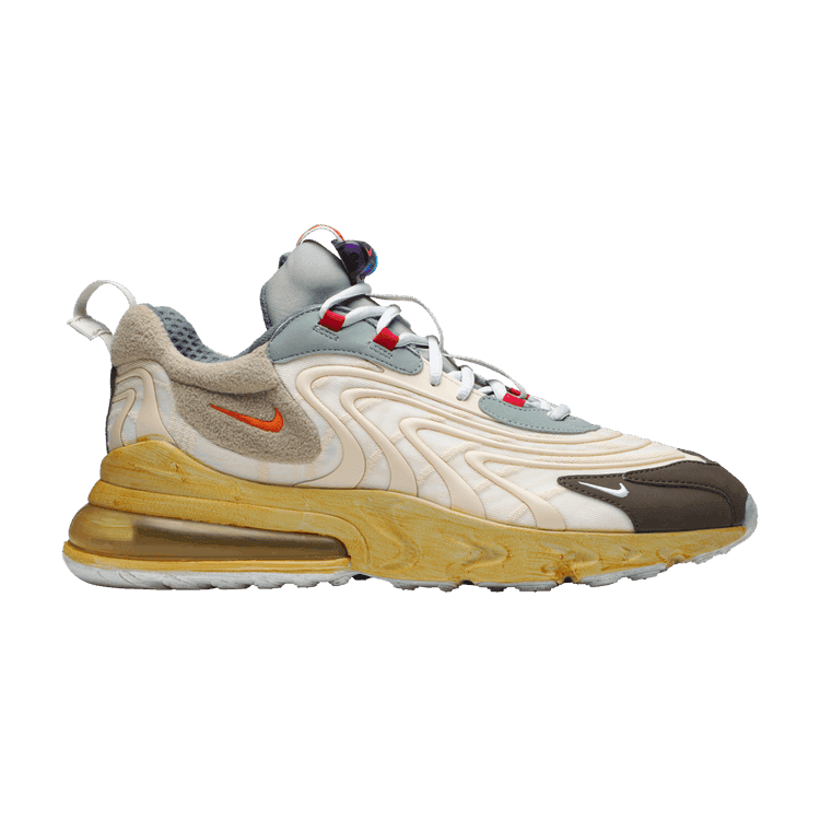 Travis Scott x Nike Air Max 270 React ENG 'Cactus Trails' Light Cream/Dark Hazel/Mica Green/Starfish