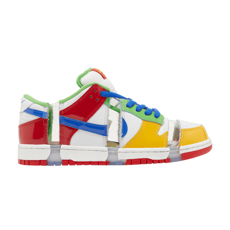 Nike Dunk Low SB 'Sandy Bodecker' White/Hyper Royal/Mean Green
