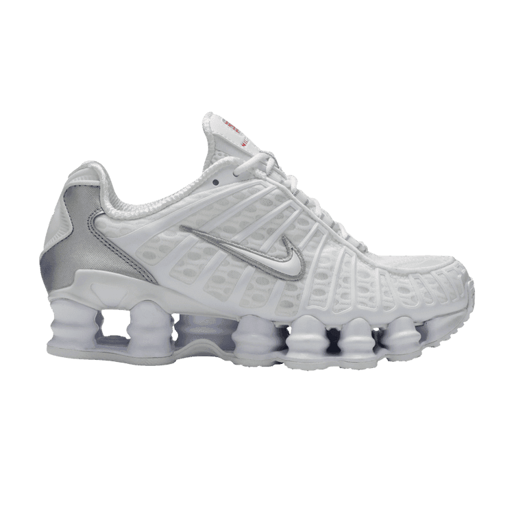 Nike Shox TL 'Metallic Silver' White/White-Metallic Silver