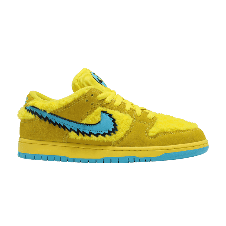Grateful Dead x Nike Dunk Low SB 'Yellow Bear' Opti Yellow/Blue Fury
