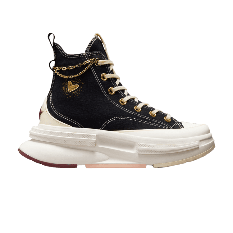 Converse Run Star Legacy CX Platform High 'Valentine's Day 2023' Black/Egret/Back Alley Brick