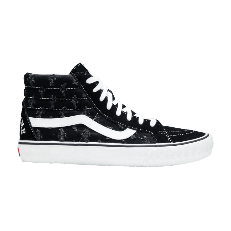 Supreme x Vans Sk8-Hi 'Black Hole Punch Denim'