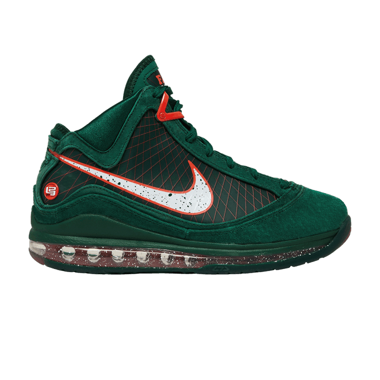 Florida A&M University x Nike LeBron 7 Retro 'Rattlers - Gorge Green' Gorge Green/White/Team Orange/Black