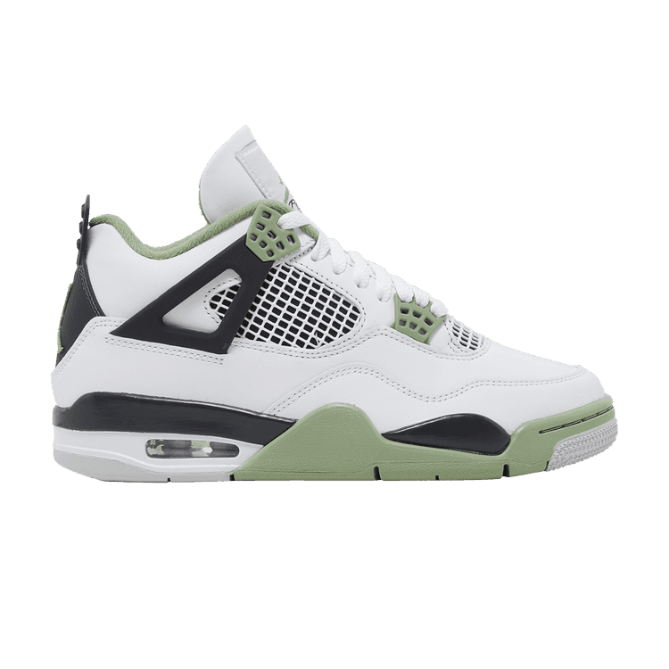 Wmns Air Jordan 4 Retro 'Seafoam' White/Seafoam/Dark Ash/Neutral Grey
