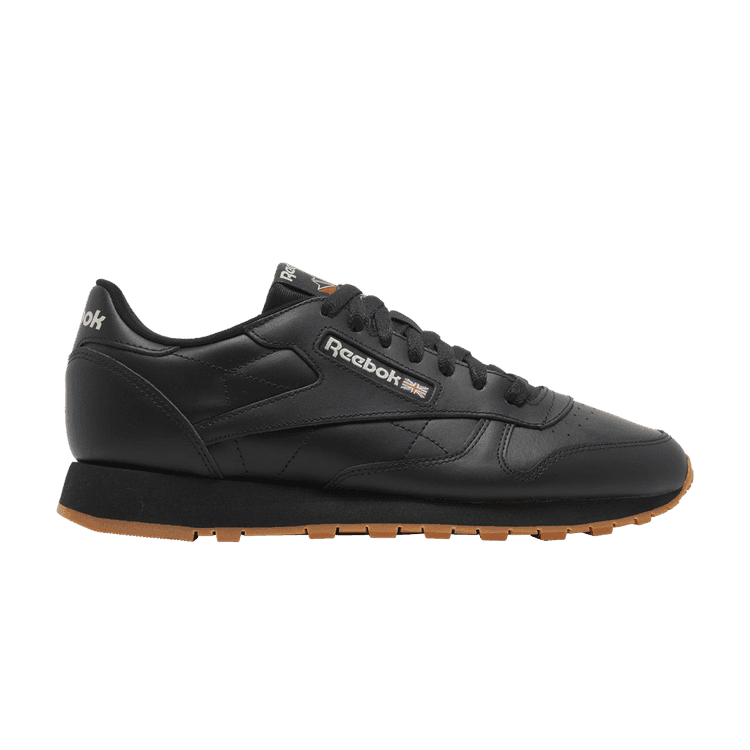 Reebok Classic Leather 'Black Gum' Core Black/Pure Grey 5/Rubber Gum 03