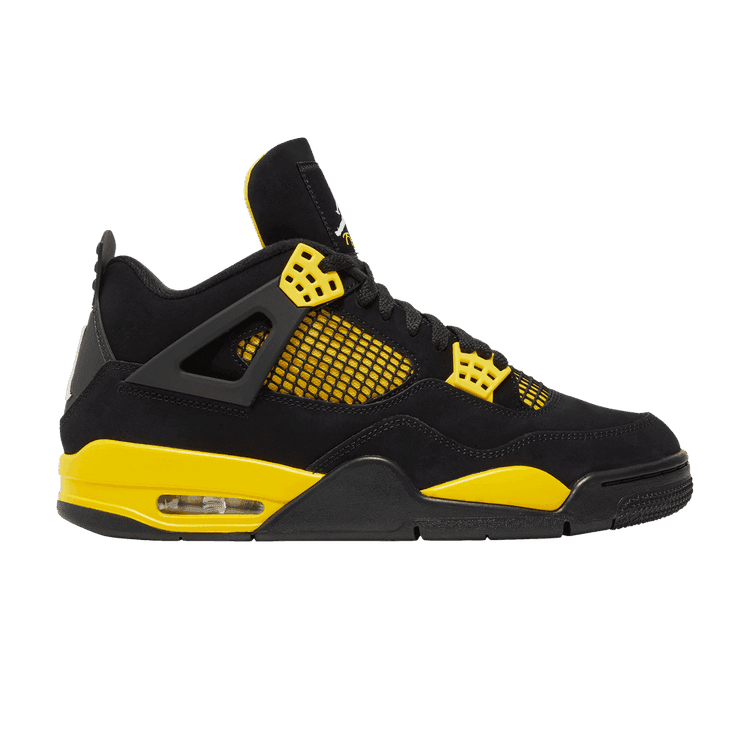 Air Jordan 4 Retro 'Thunder' 2023 Black/Tour Yellow