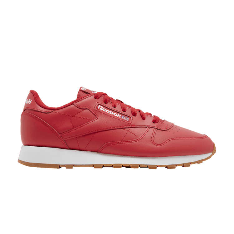 Reebok Classic Leather 'Vector Red Gum' Vector Red/Footwear White/Rubber Gum