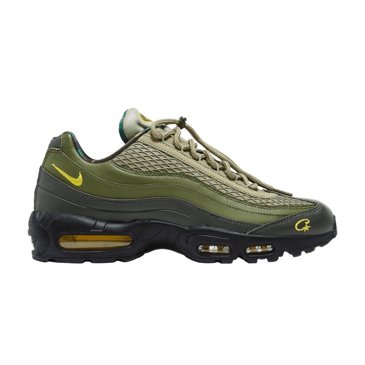 Corteiz x Nike Air Max 95 SP 'Rules the World - Sequoia' Sequoia/Tour Yellow/Black