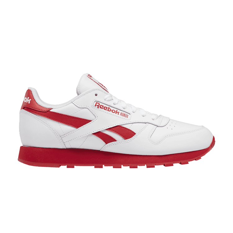 Reebok Classic Leather 'White Vector Red' Footwear White/Footwear White/Vector Red