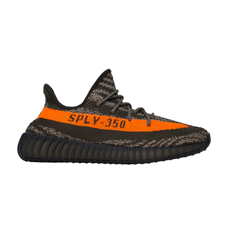 adidas Yeezy Boost 350 V2 'Carbon Beluga' Carbon Beluga/Steeple Gray/Solar Red