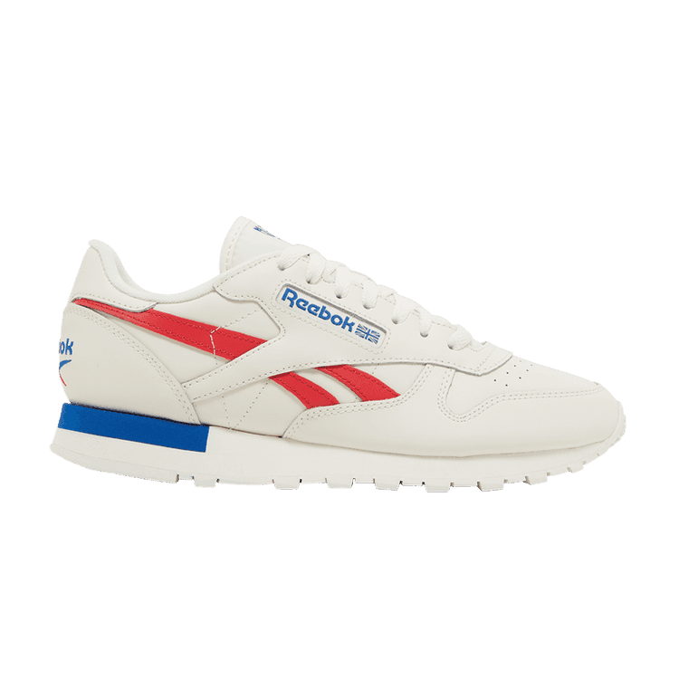 Reebok Classic Leather 'My Name Is - White Red Blue' Chalk/Vector Red/Vector Blue