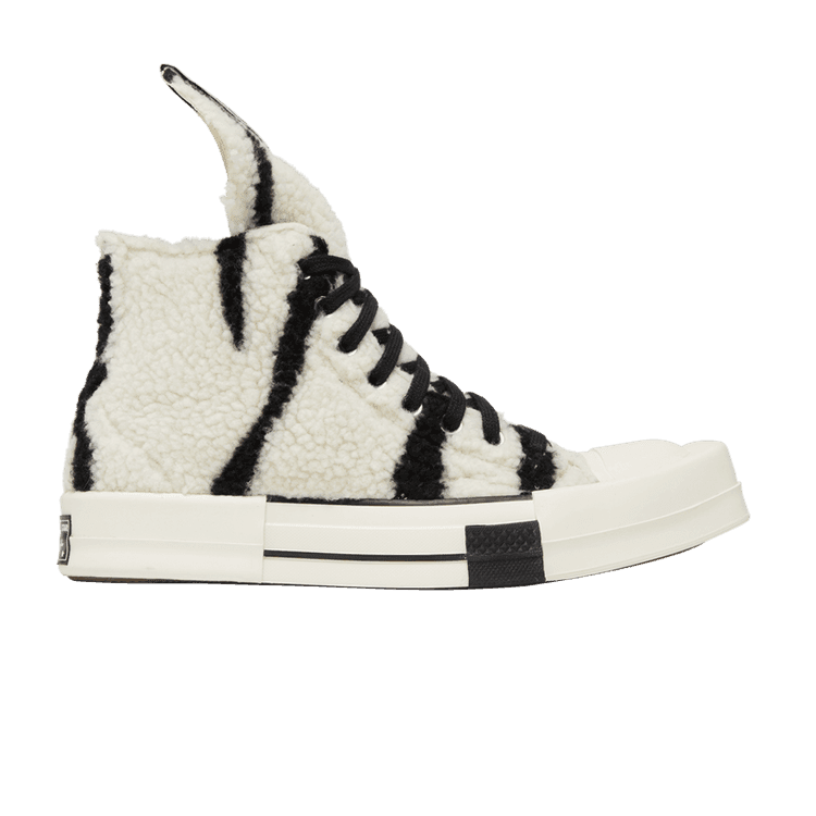 Rick Owens x Converse DRKSHDW TURBODRK Chuck 70 High 'Zebra' Lily White/Black/Egret