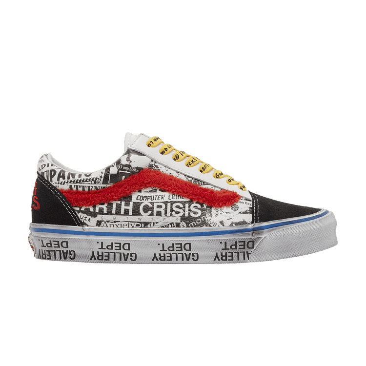 Gallery Dept. x Vans OG Old Skool LX 'Good Luck' Black/True White