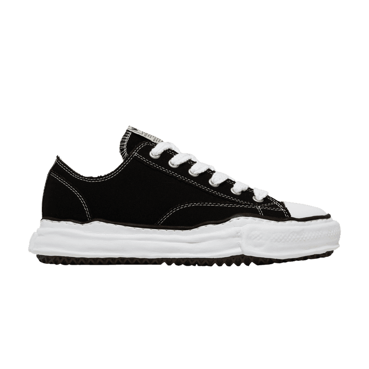 Maison Mihara Yasuhiro Peterson OG Sole Canvas Low 'Black' Black/White