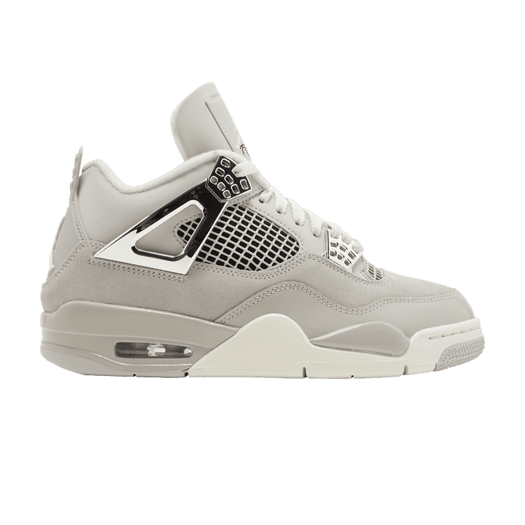 Wmns Air Jordan 4 Retro 'Frozen Moments' Light Iron Ore/Sail/Neutral Grey/Black/Metallic Silver