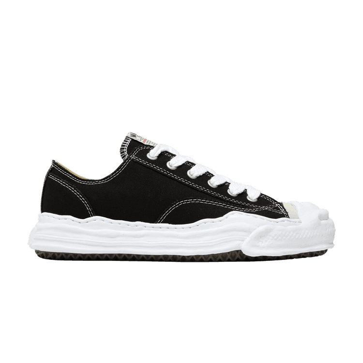 Maison Mihara Yasuhiro Hank OG Sole Canvas Low 'Black White' Black