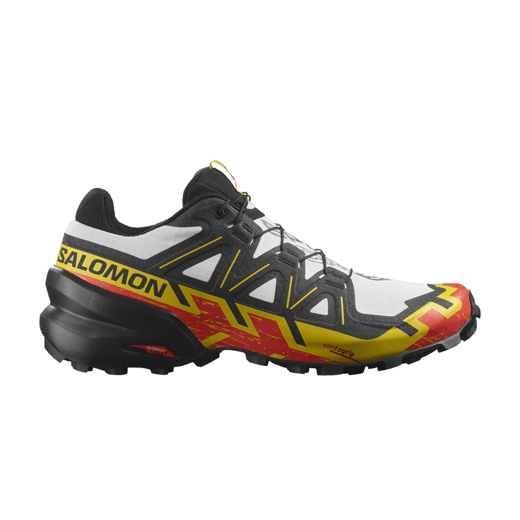Salomon Speedcross 6 'Black Empire Yellow' White/Black/Empire Yellow